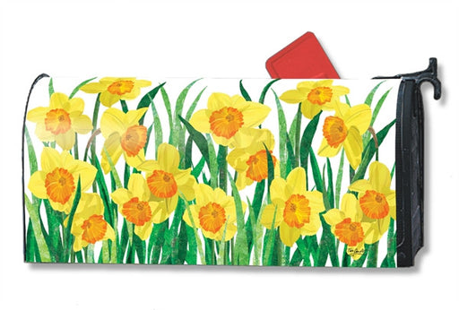 DAFFODILS IN BLOOM MAILBOX COVER