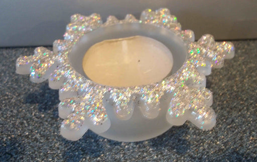 SNOWFLAKE CANDLE HOLDER