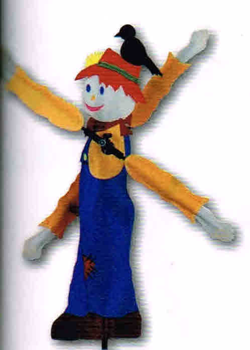 SCARECROW  20'' WHIRLIGIG SPINNER