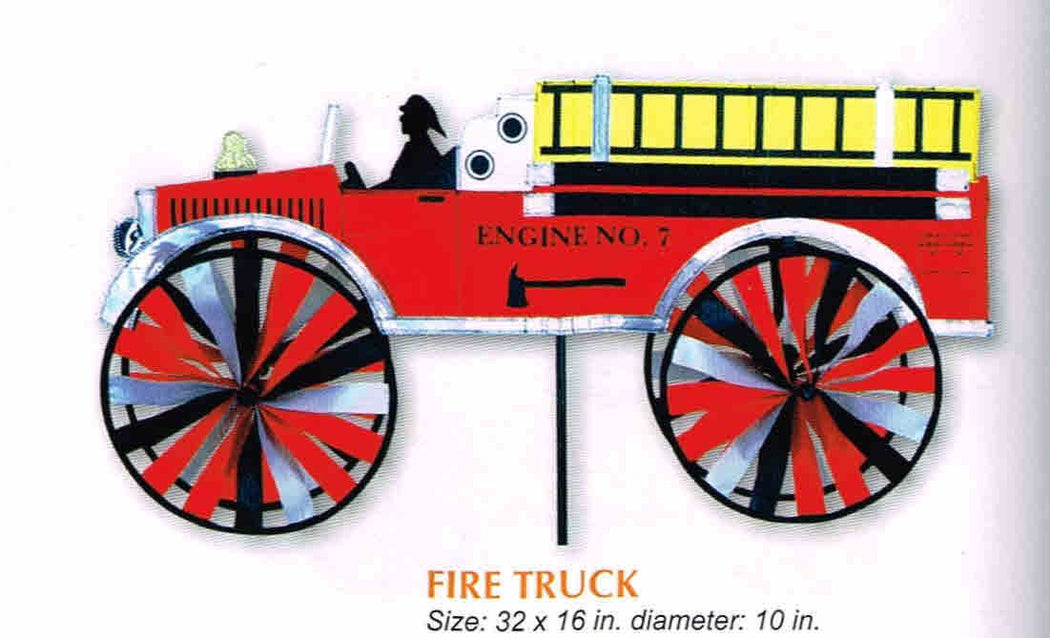 FIRE TRUCK 32'' SPINNER