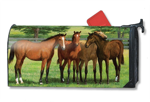 GRAZING TIME MAILBOX COVER