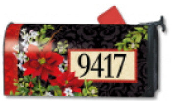 HOLIDAY FLORAL MAILBOX COVER