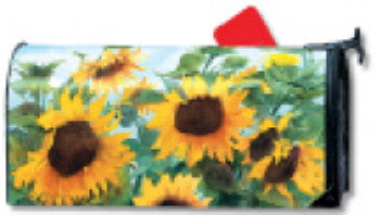 SUNFLOWERS MAILBOX COVER